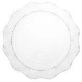 Patera szklana 33 cm Altom Design Vivienne duży talerz na ciasto desery