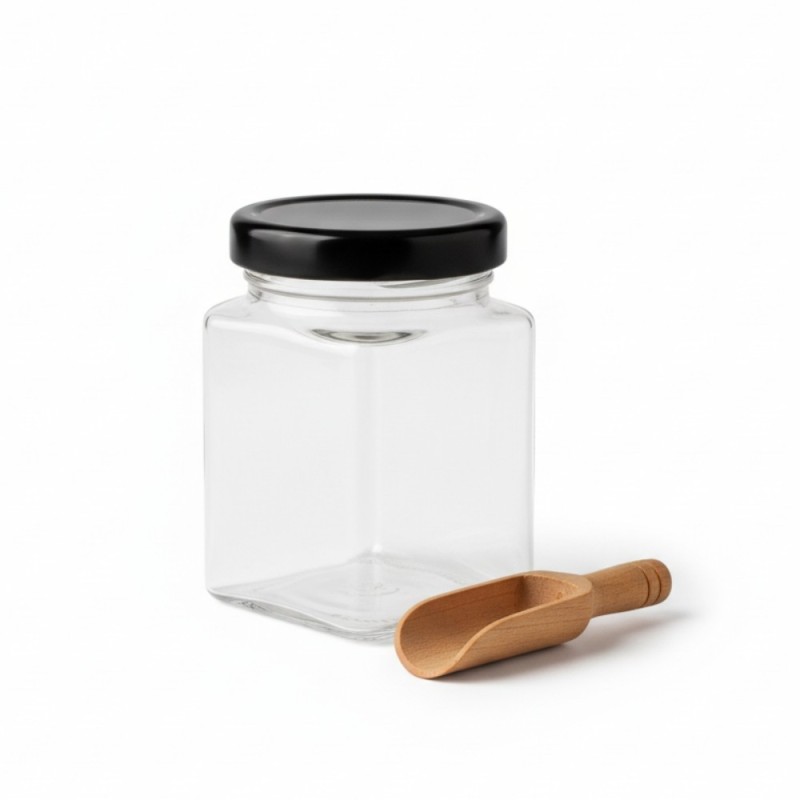 Zestaw 24 słoiczków 120 ml na przyprawy GierekHoff Flavor GH 1112 pojemniki z naklejkami i nabierakiem na prezent
