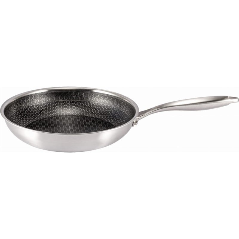 Patelnie stalowe 24 i 28 cm powłoka plaster miodu MG Home Maestro zestaw 2 patelnie