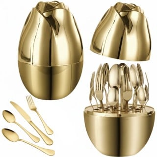 Komplet sztućców stal...