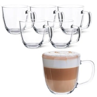 Szklanki z uchem do kawy...