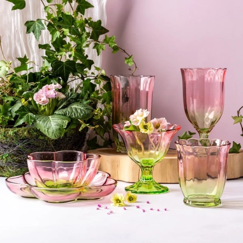 Szklanki 340 ml Altom Rosabella do soków napojów komplet 6 sztuk