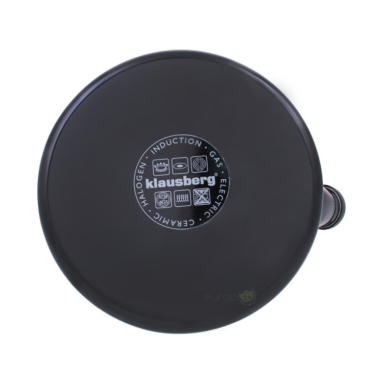 Czajnik emaliowany Klausberg KB 7403 z gwizdkiem stalowy indukcyjny 2.8 L Czajnik emaliowany Klausberg KB 7403 z gwizdkiem stalowy indukcyjny 2.8 L