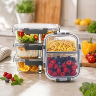 Zestaw 4 pojemników...