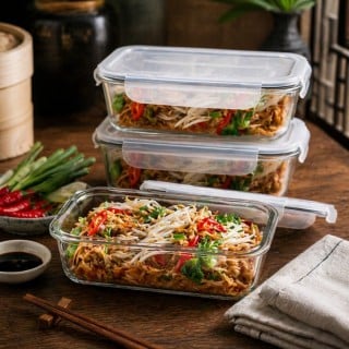 Pojemniki szklane 640 ml...