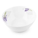 Salaterka 16 cm Esmene Lavander biała z motywem lawendy