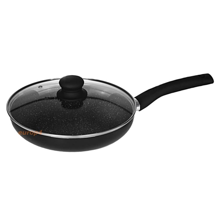 Patelnia na indukcję Kinghoff KH 3956 - 22 cm Ceramiczna Granitowa Patelnia na indukcję Kinghoff KH 3956 - 22 cm Ceramiczna Granitowa