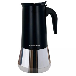 Zaparzacz do kawy espresso ze stali nierdzewnej 600 ml na 12 filiżanek Klausberg