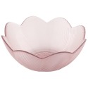 Salaterka 20 cm do sałatek różowa w kształce kwiatu Mariella Florina