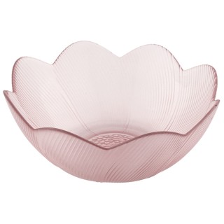 Salaterka 16 cm do sałatek różowa w kształce kwiatu Mariella Florina