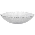 Miska szklana 25 cm salaterka ryflowana Florentyna