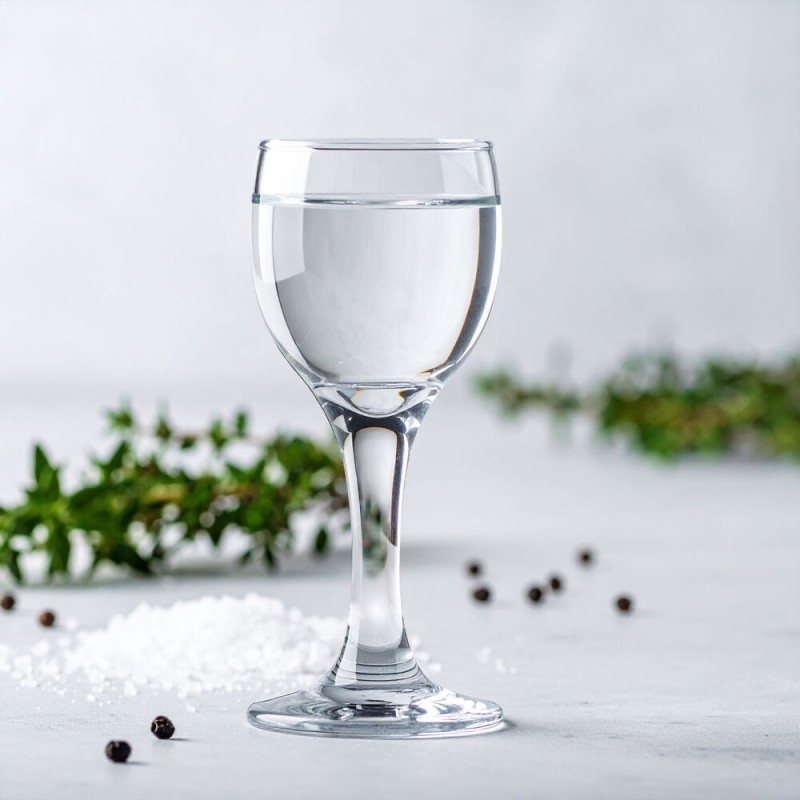 Kieliszki na nóżce 40 ml do nalewki wódki komplet 6 sztuk Glasmark