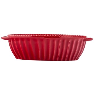 Naczynie ceramiczne czerwone 400 ml owalne do zapiekania 20x12x5 cm Altom Design Merlot