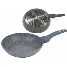 Patelnia Klausberg KB 7308 szara 22 cm INDUKCJA GRANITOWA