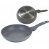 Patelnia z powłoką granitową Klausberg KB 7311 szara 28 cm indukcja