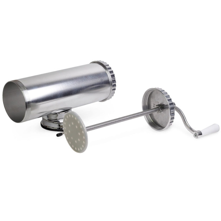 Nadziewarka Kamille KM 6501 maszynka 2,5 kg szpryca kiełbasy tłok x3 rurki Nadziewarka Kamille KM 6501 maszynka 2,5 kg szpryca kiełbasy tłok x3 rurki